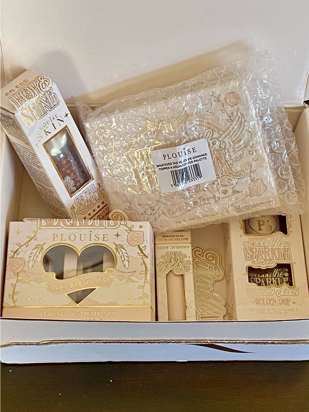 P.Louise Wings of Wonder Makeup Full Size Palette Pigments Glow Set NIB